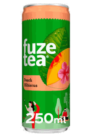 Студен чай Fuze Tea праскова